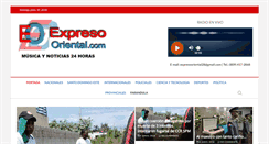 Desktop Screenshot of expresooriental.com